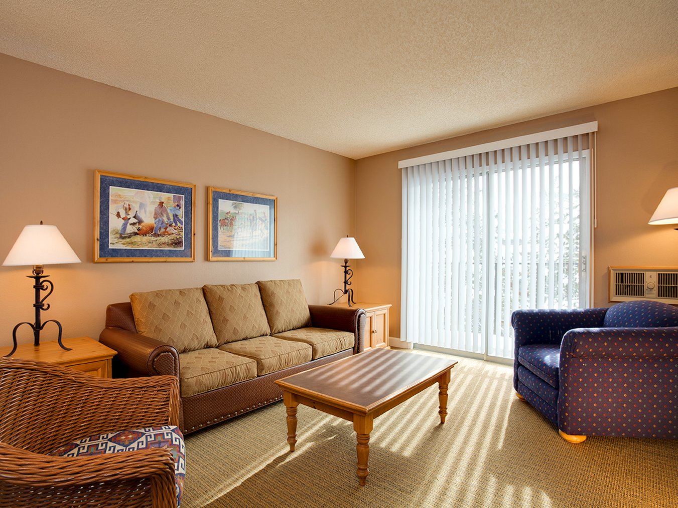 living room area at Legacy Vacation Resorts-Steamboat Springs Suites