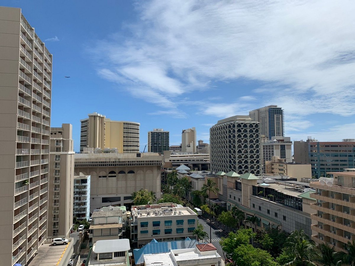 roof top aerial view