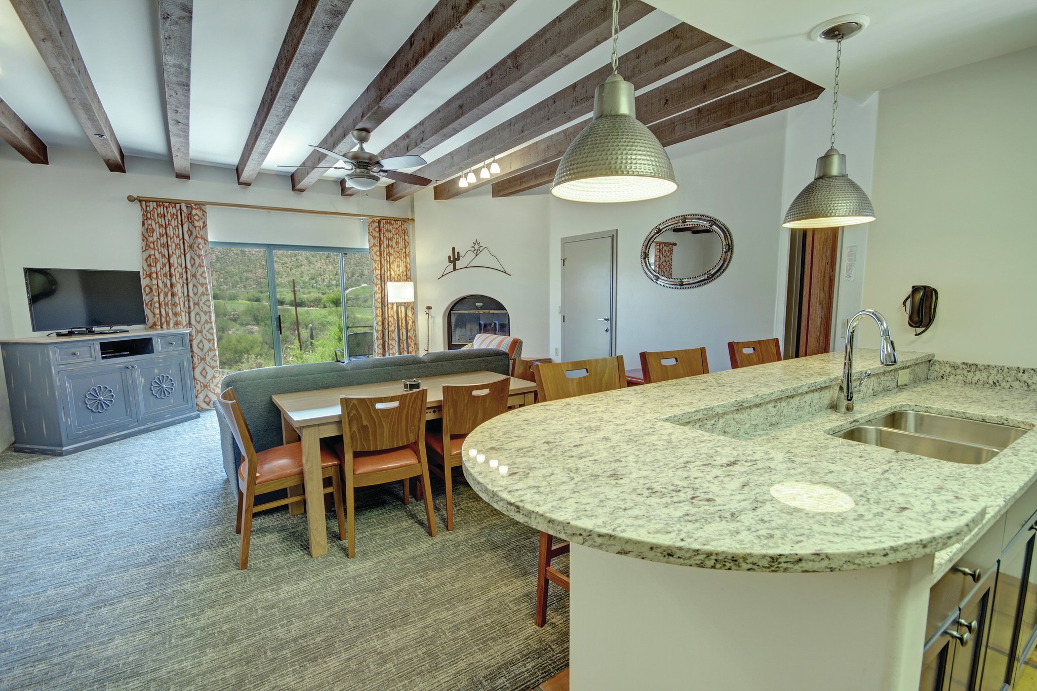 starr pass golf suites living area