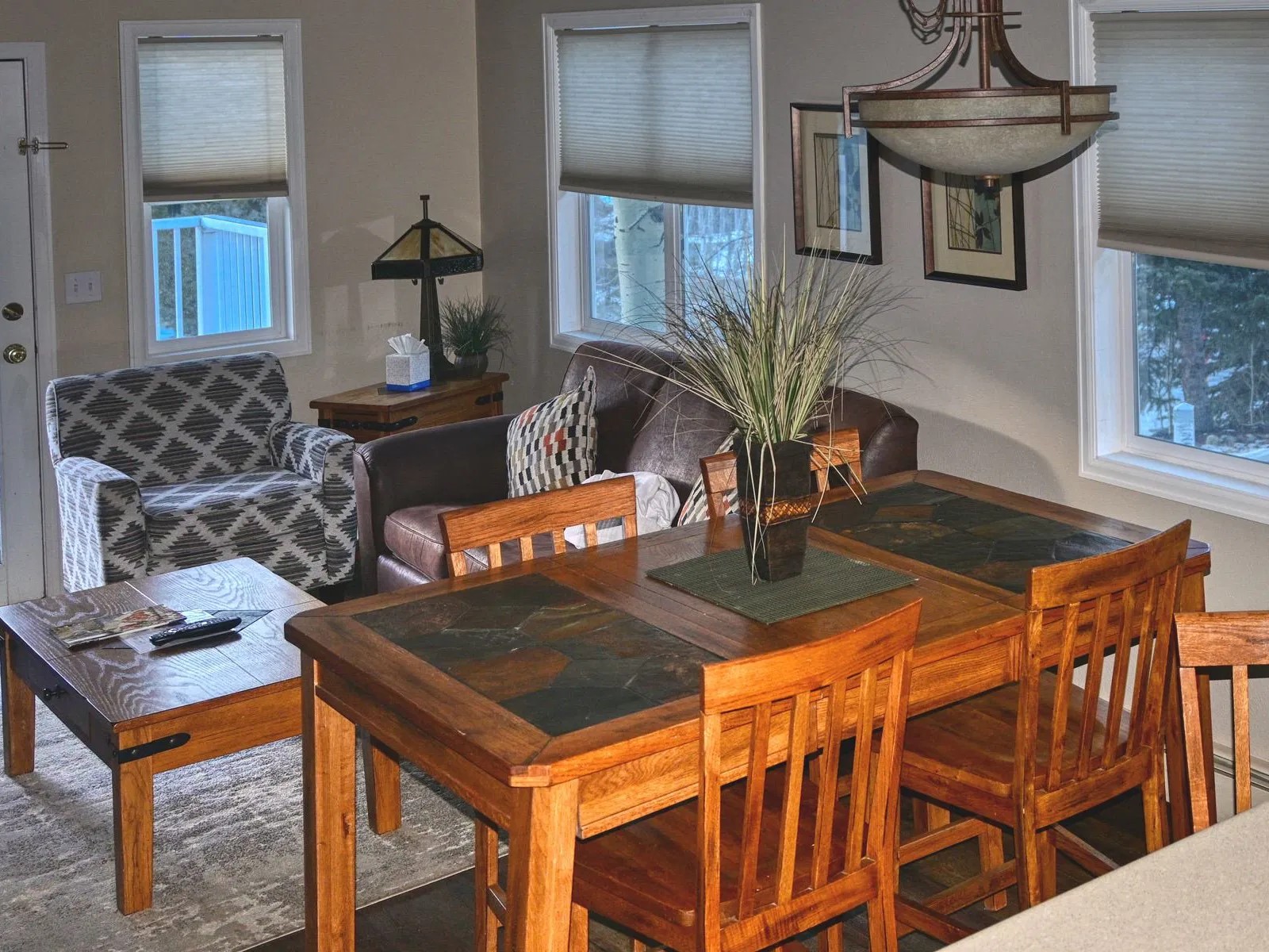 living room at French Ridge Condominiums f