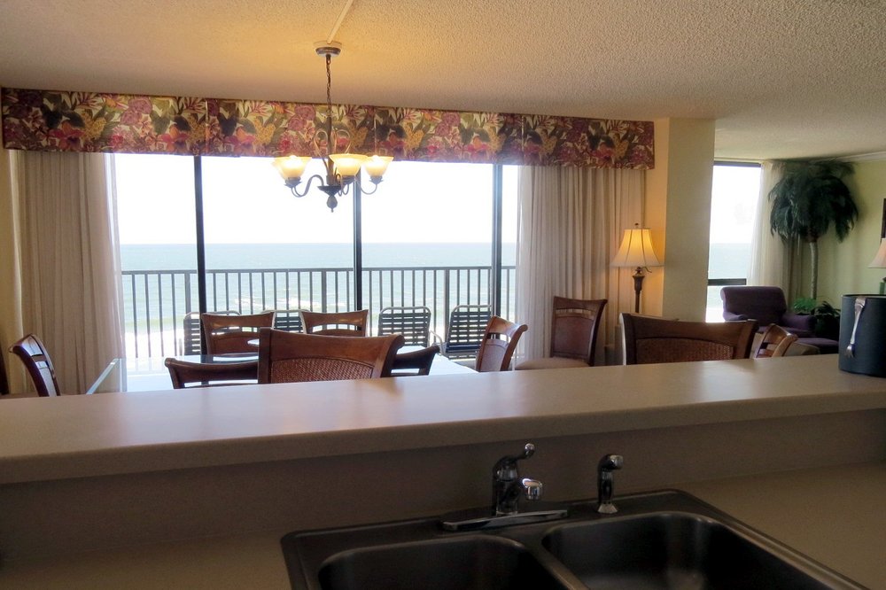 Marine Terrace balcony view