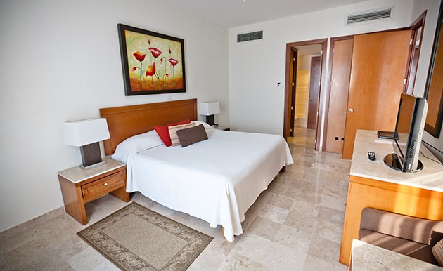 bedroom area