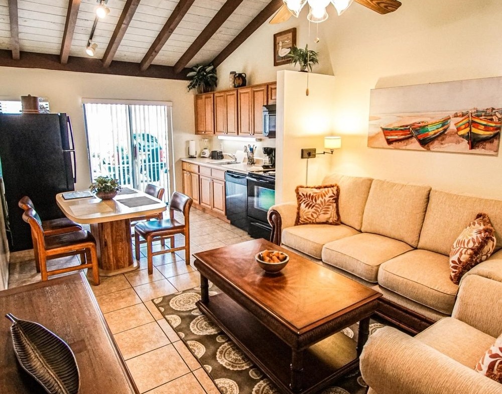Sand Dune Shores Resort Living Area
