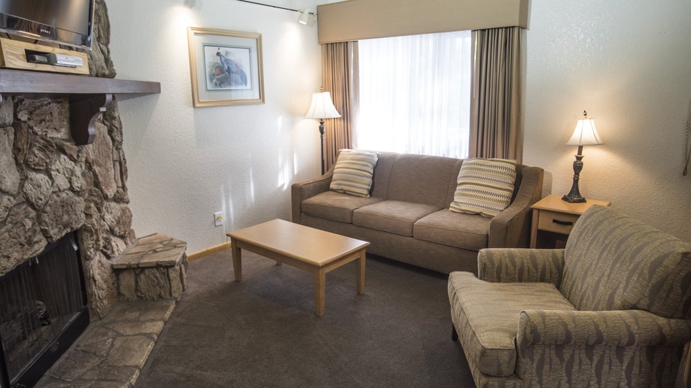 Snow Lake Lodge Living Area 2