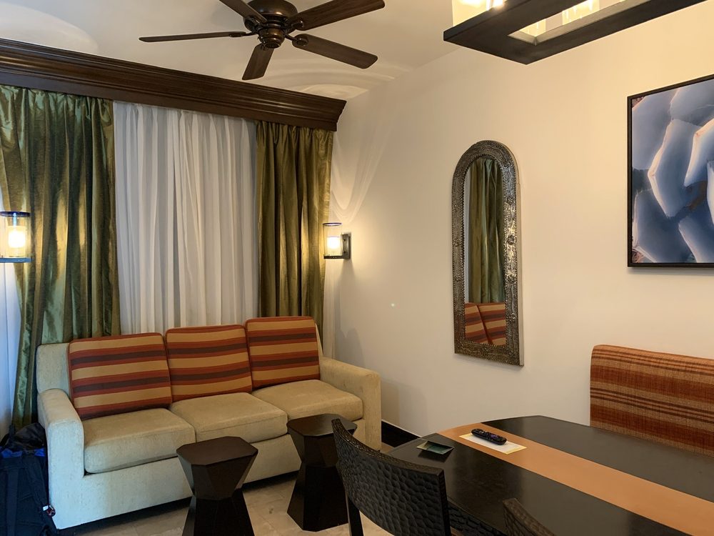 Hyatt Vacation Club at Sirena Del Mar Living Area