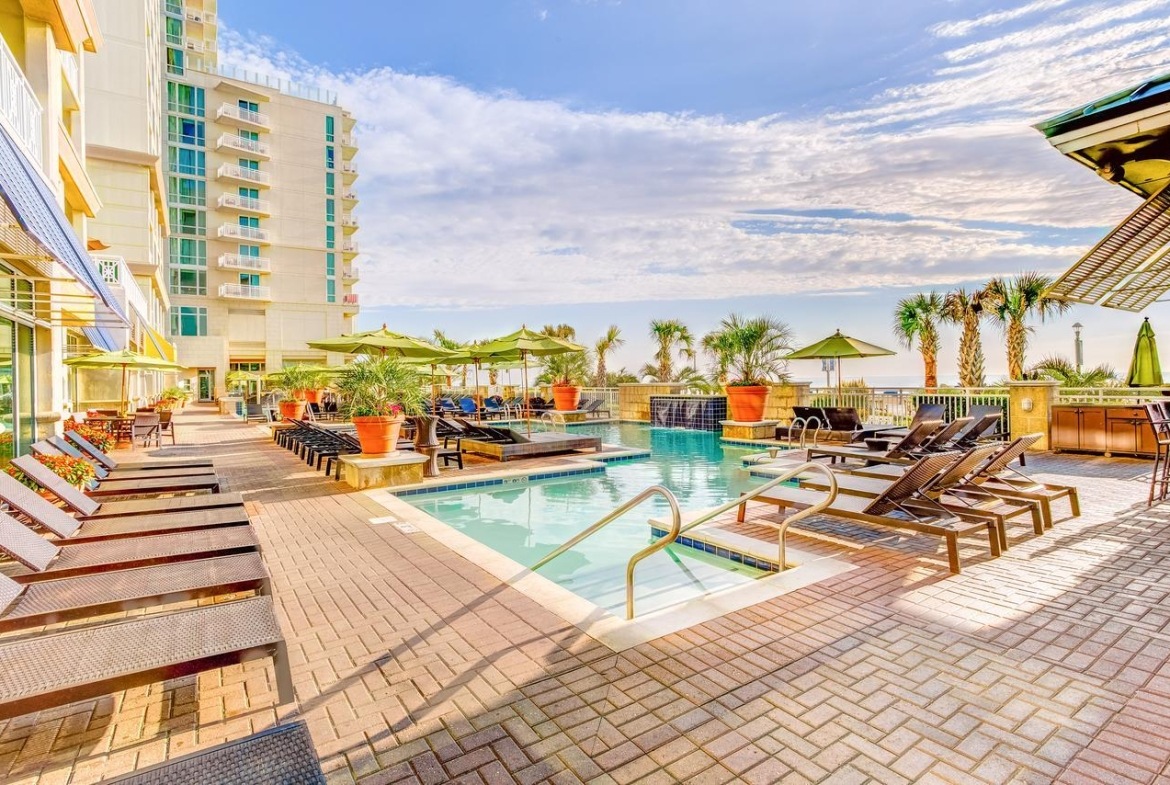 Ocean Watch Beach Club pool