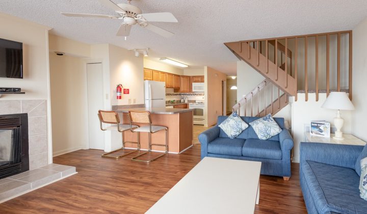 Ocean High living room area