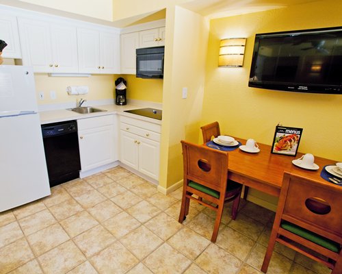 kitchen and dining room