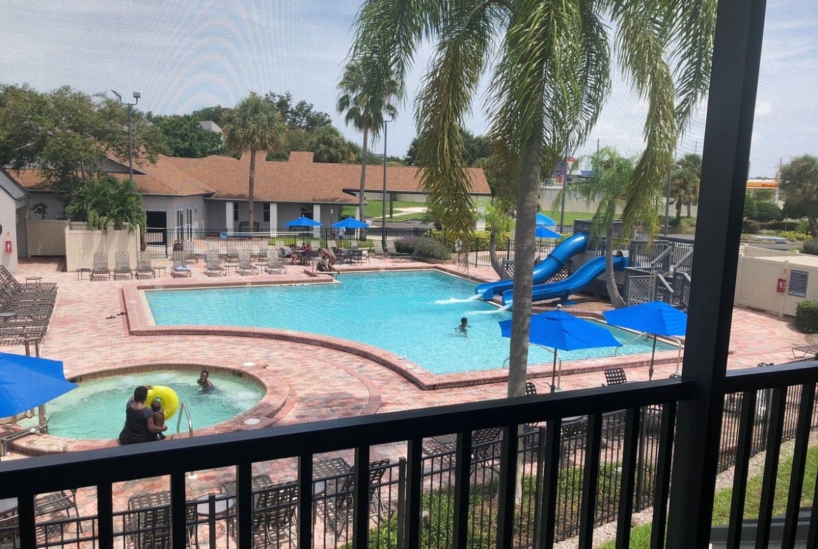 Orbit One Vacation Villas balcony