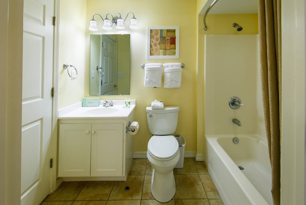 bathroom area