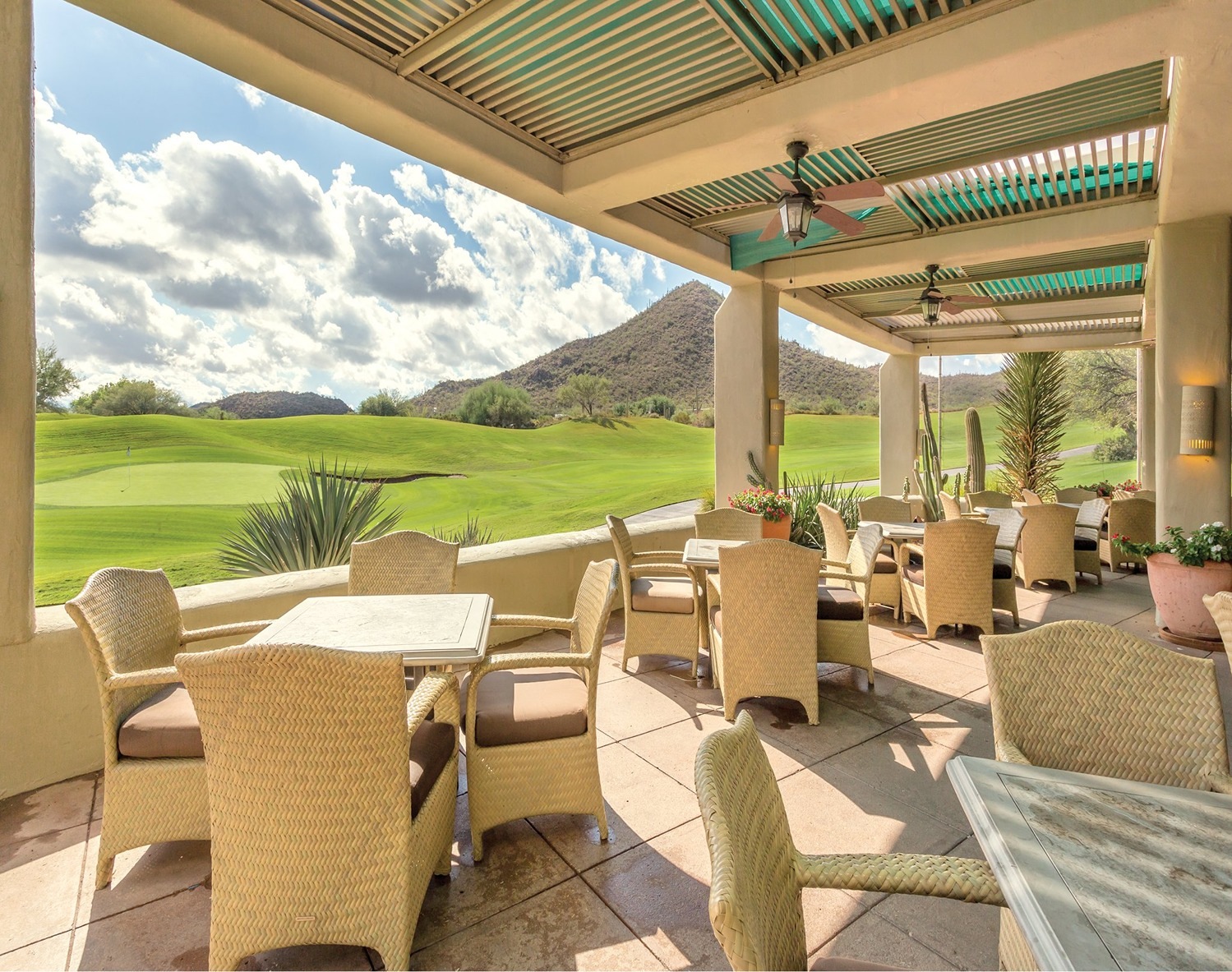 outdoor seating