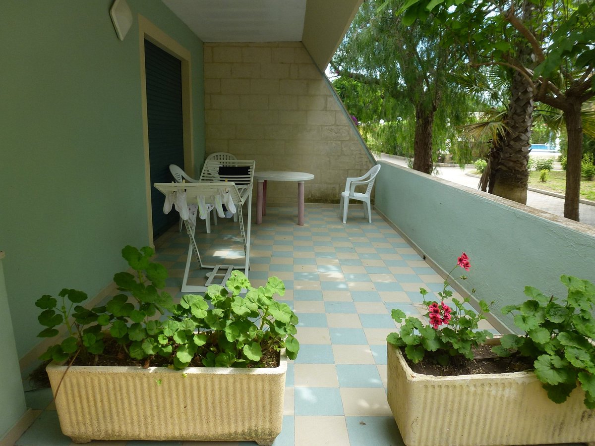 patio de la villa con