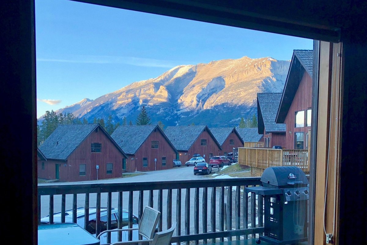 Banff Gate Mountain Resort Balcony