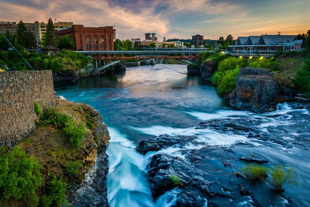 Spokane, WA Ponderosa Falls