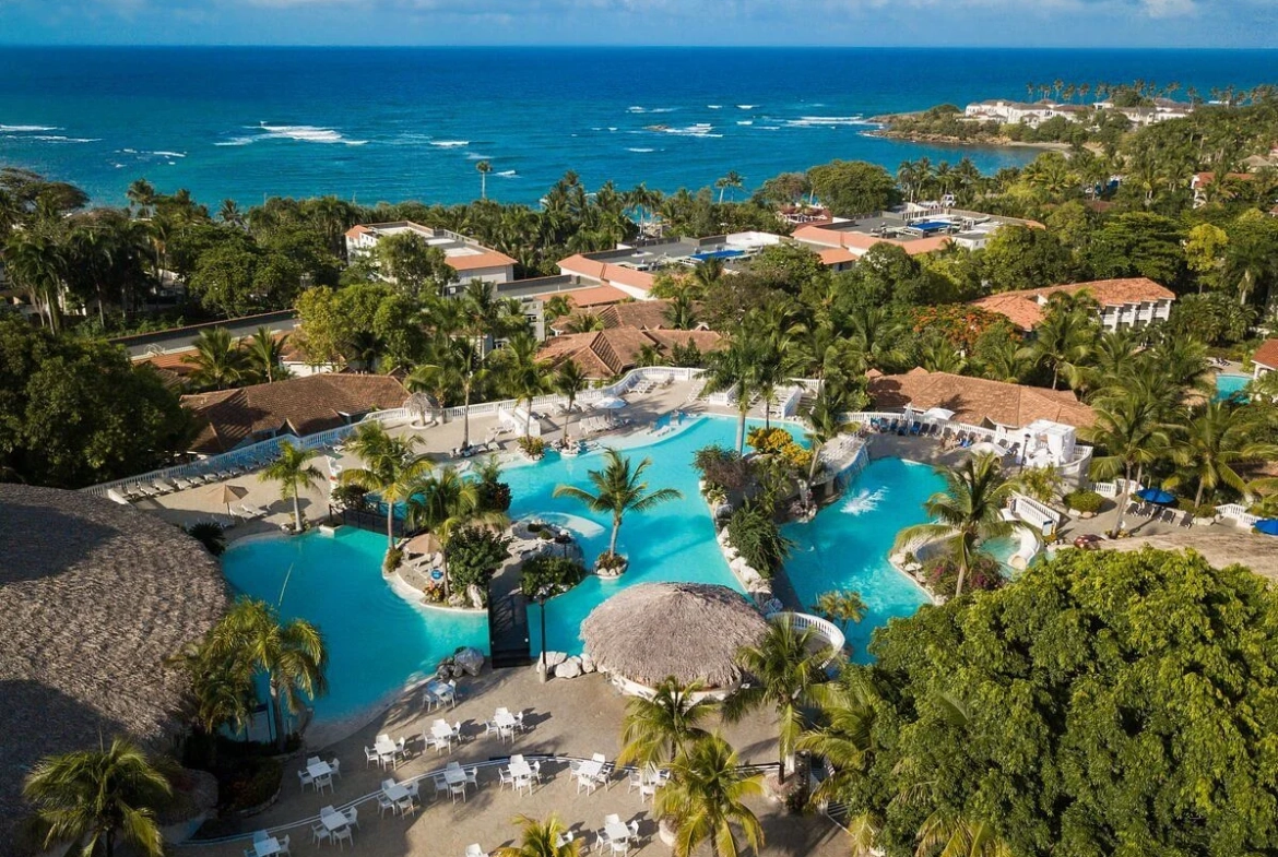 pool and resort view