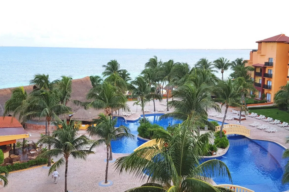 pool at Fiesta Americana Club At Cancun