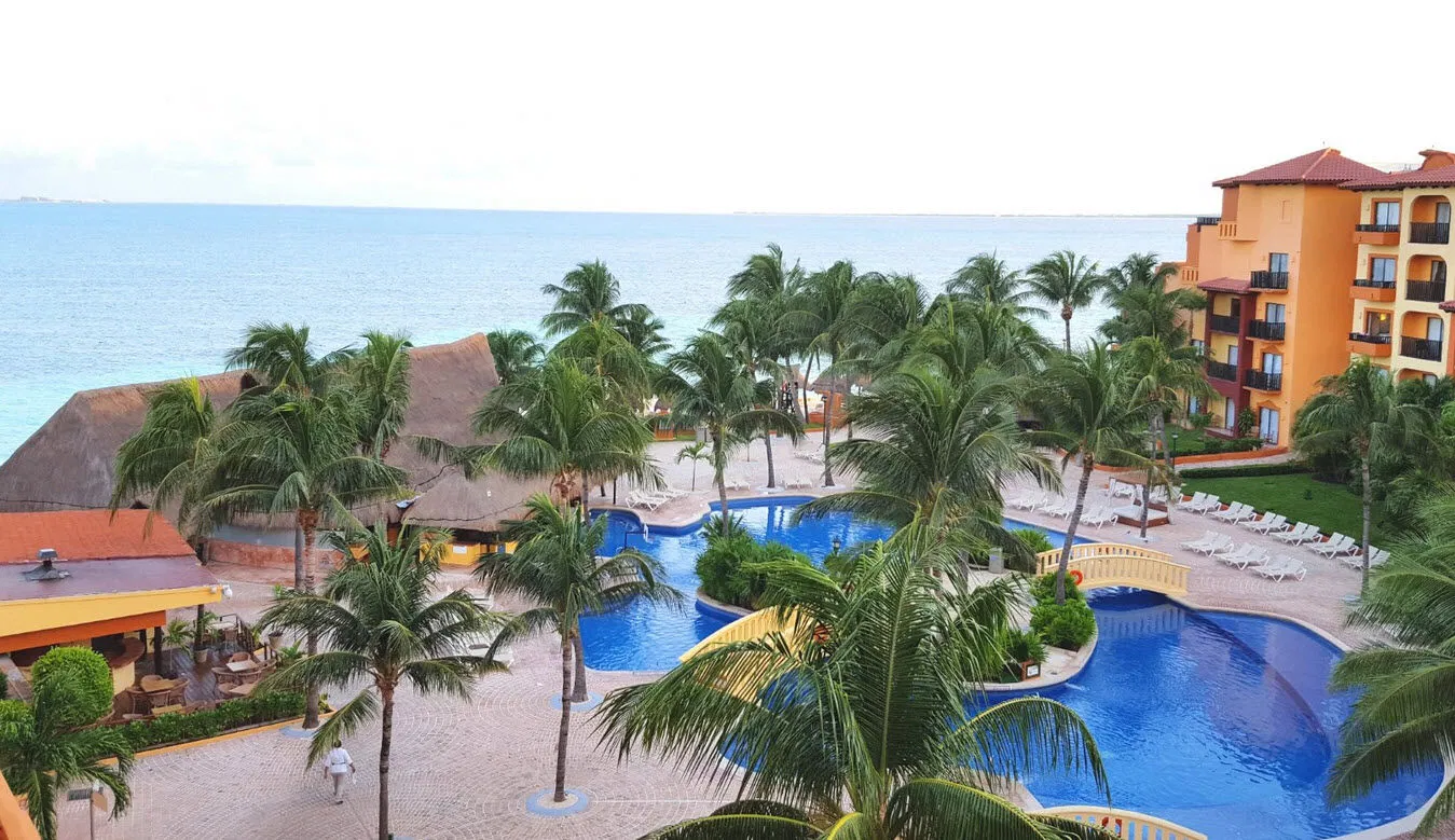 pool at Fiesta Americana Club At Cancun