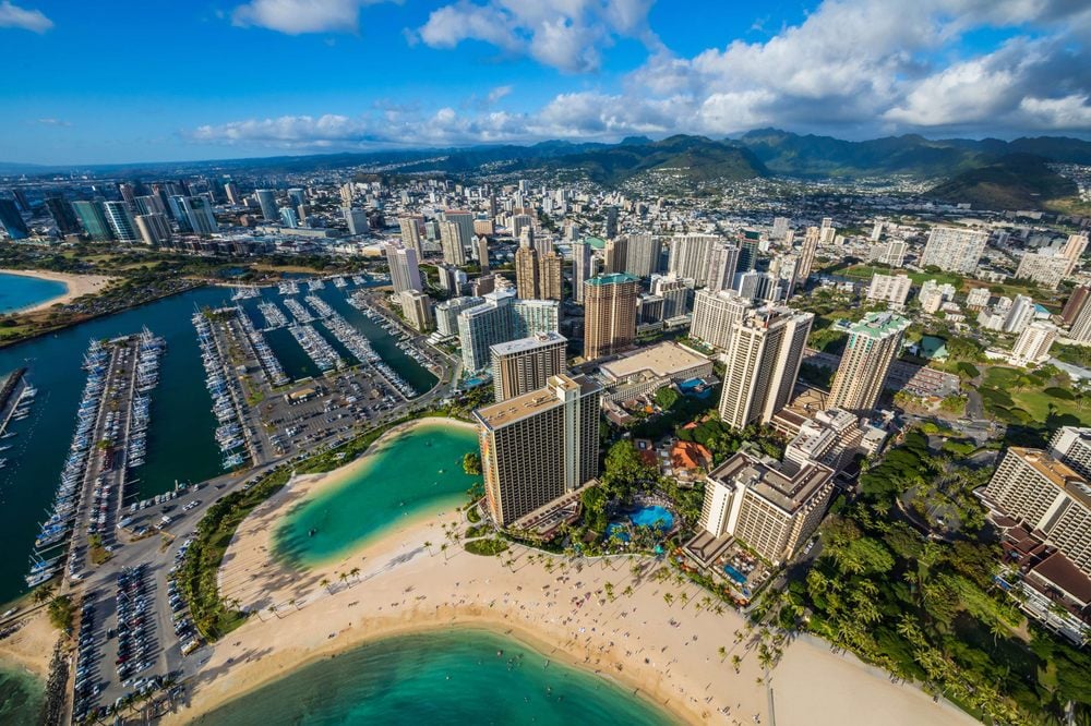 Grand Waikikian by Hilton Grand Vacations Aerial