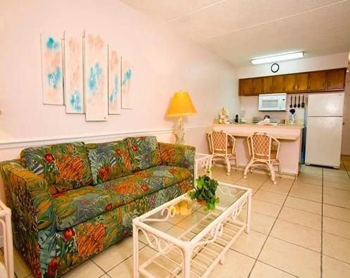 Seven Seas Resort Condo Living Area