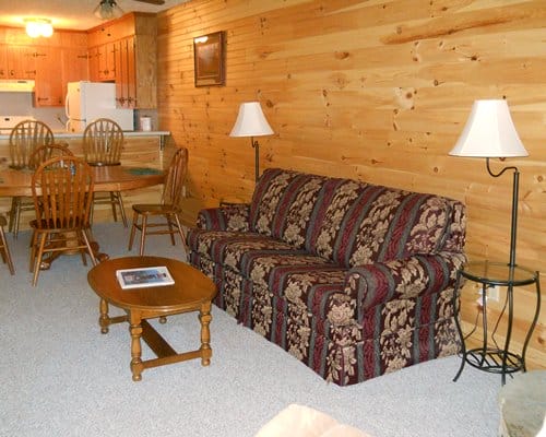 Ski View Mountain Resort Living Area
