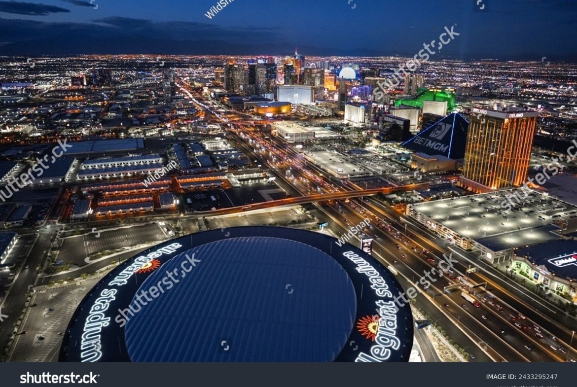 Royal Resort Las Vegas aerial view