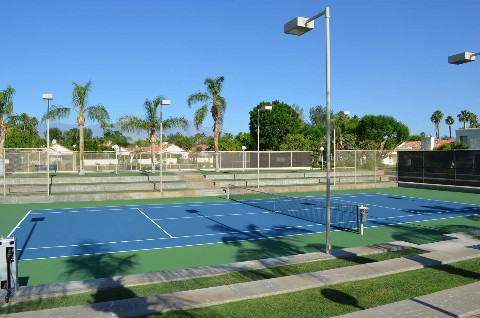 tennis courts