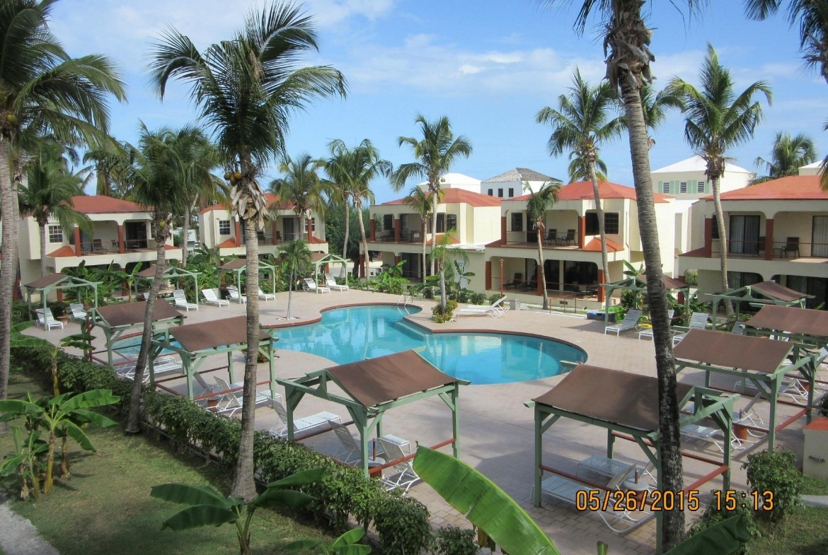 resort pool area