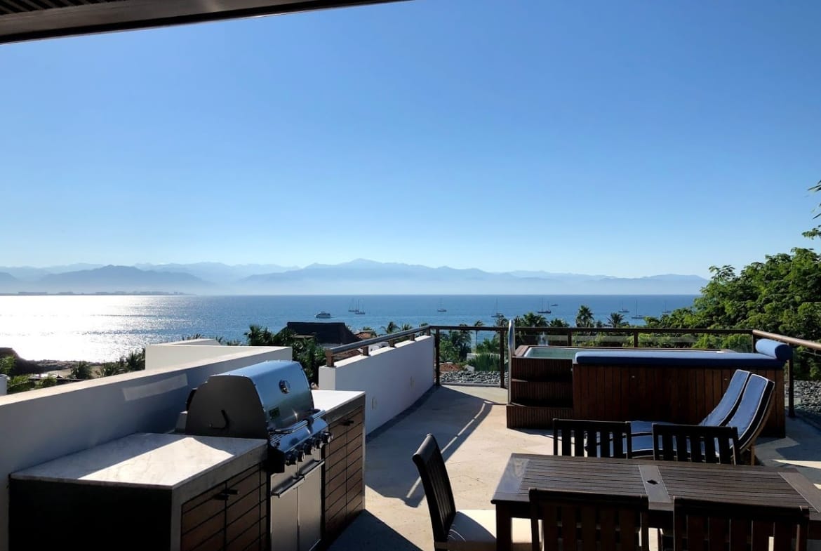 Sea Garden And Marina Vallarta Balcony