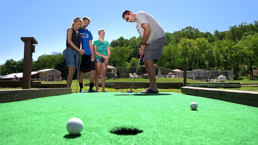 Wally World Riverside Resort Miniature Golf
