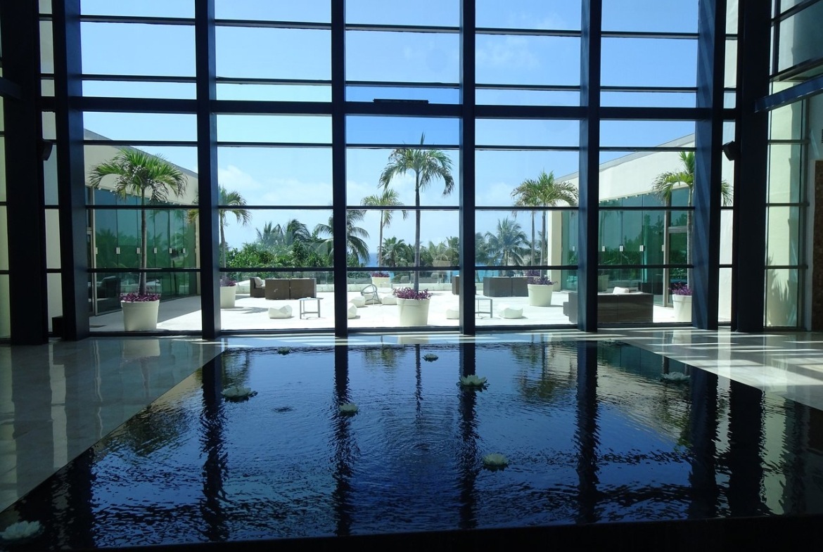 courtyard area