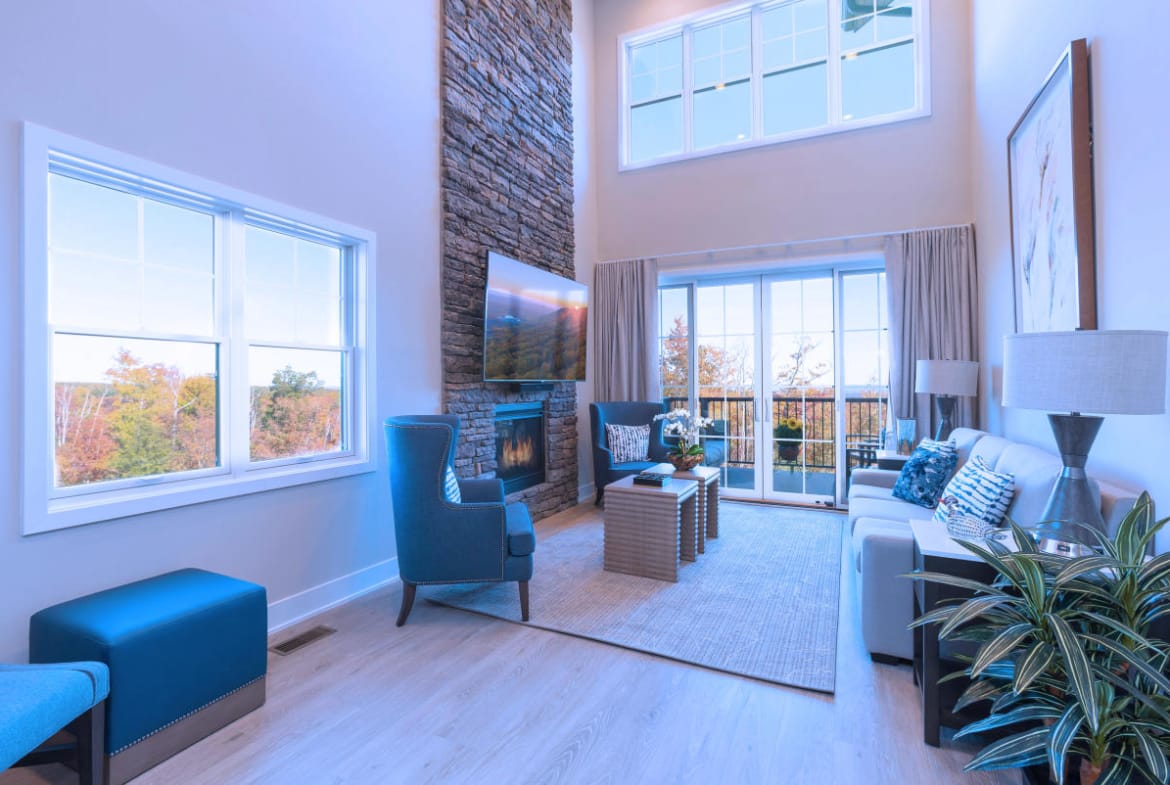 Serenité Private Residence Club at Camelback Mountain Living Area