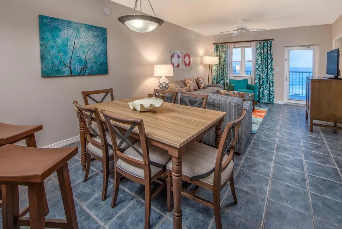 Panama City Beach Resort Trust Points Dining Area