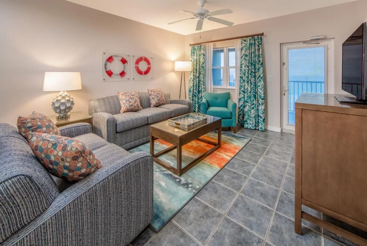 Panama City Beach Resort Trust Points Living Area 2