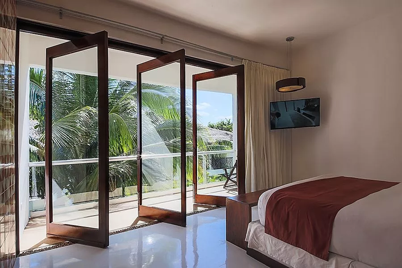 balcony area