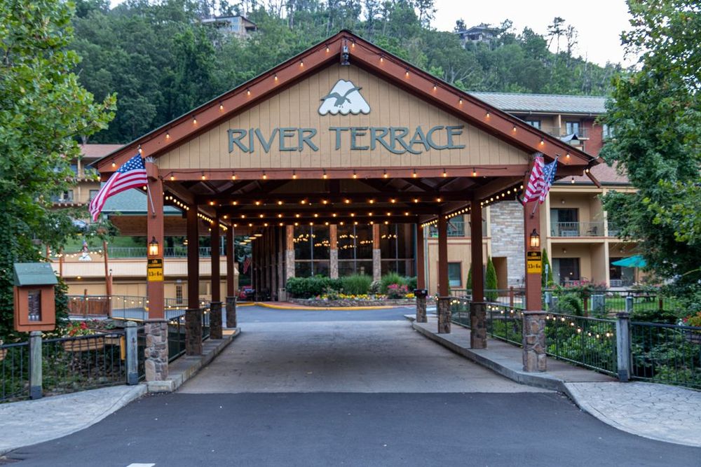 River Terrace Resort and Convention Center Entrance