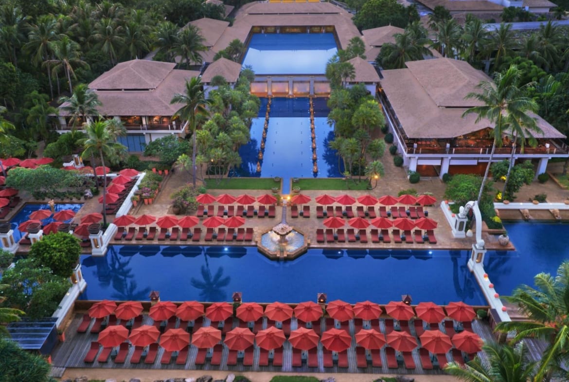 marriotts phuket beach club pool exterior