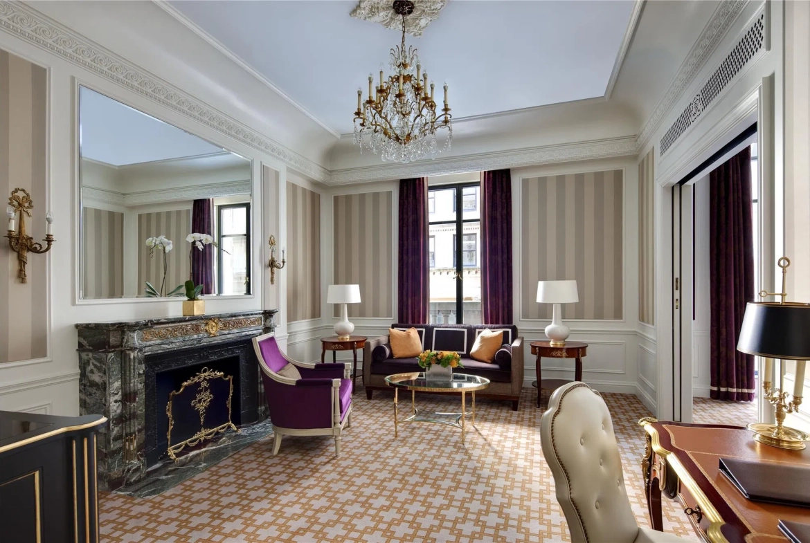 St. Regis New York, Residence Club Living Area