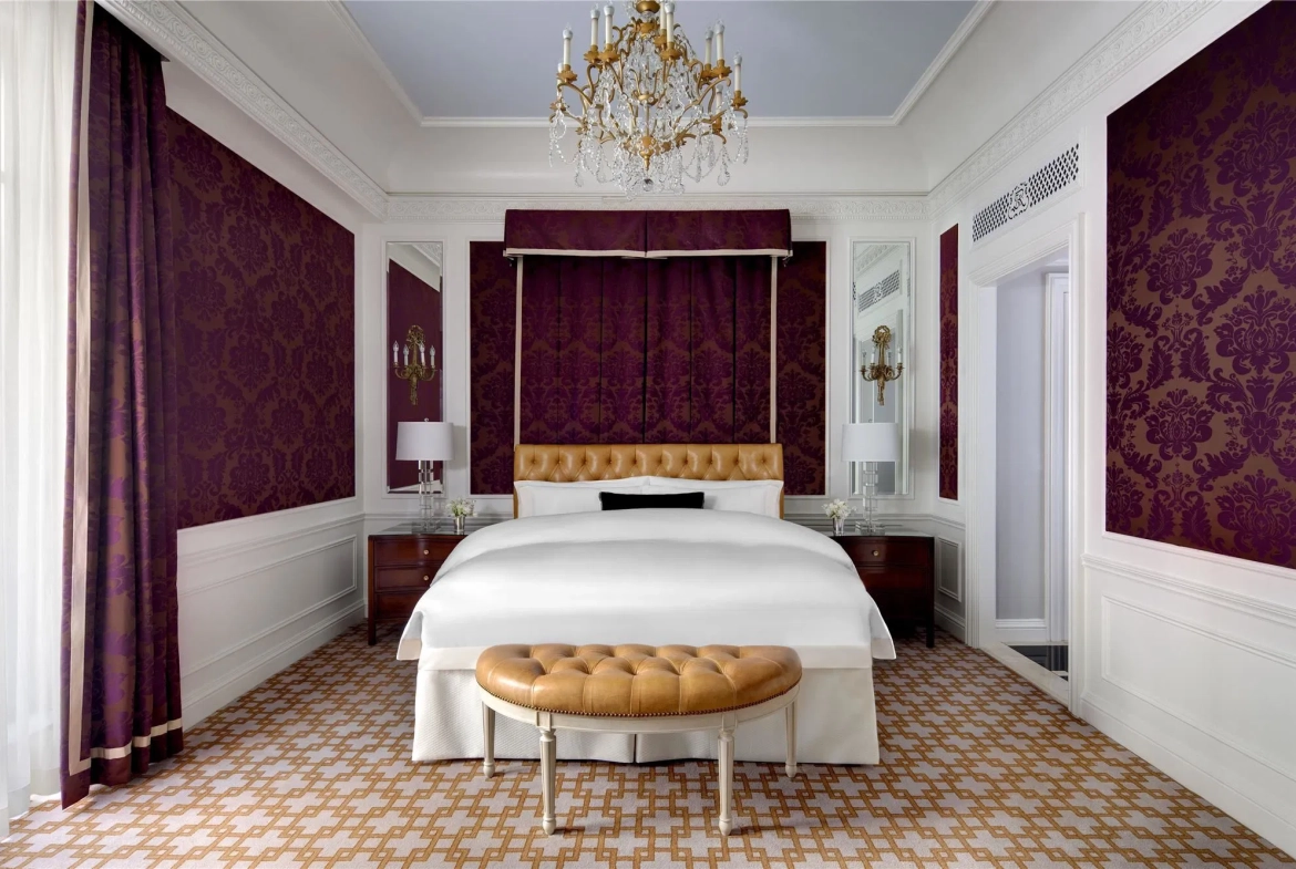 St. Regis New York, Residence Club Master Bedroom