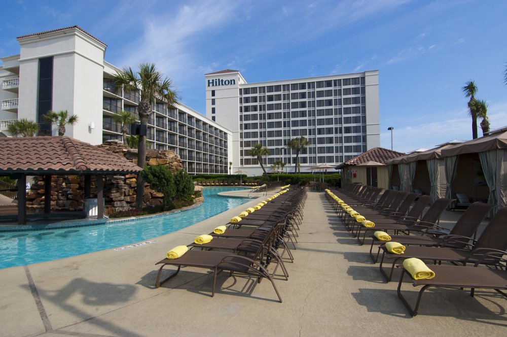 Hilton Galveston Island Resort pool