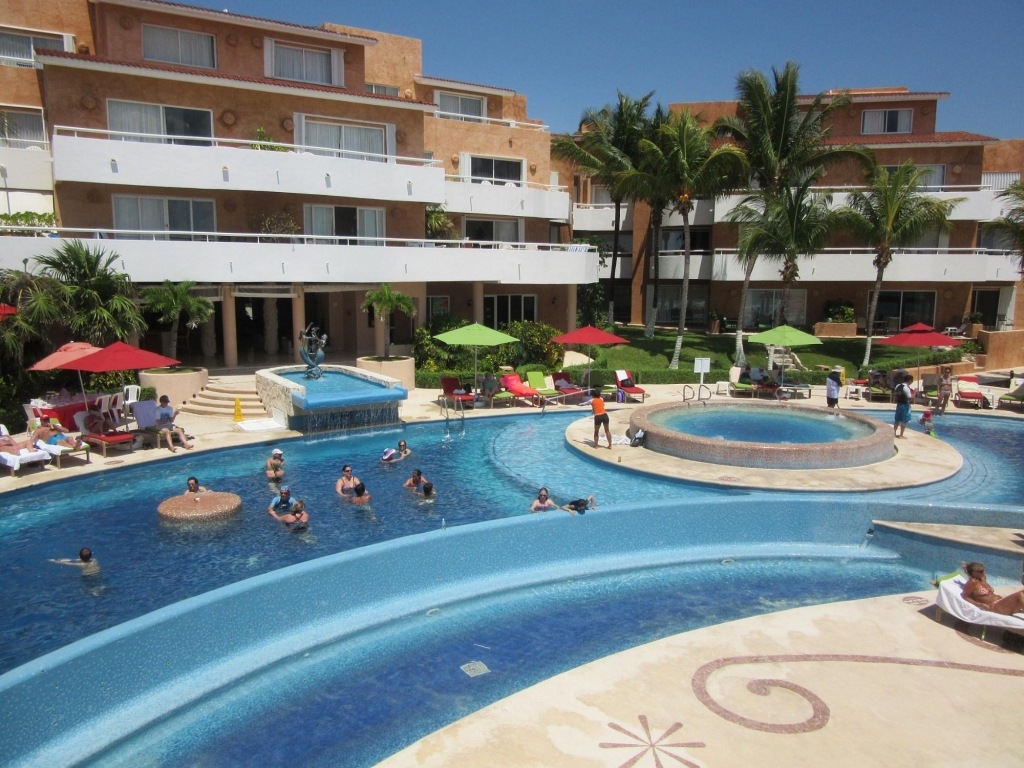 TB Travel Club pool area