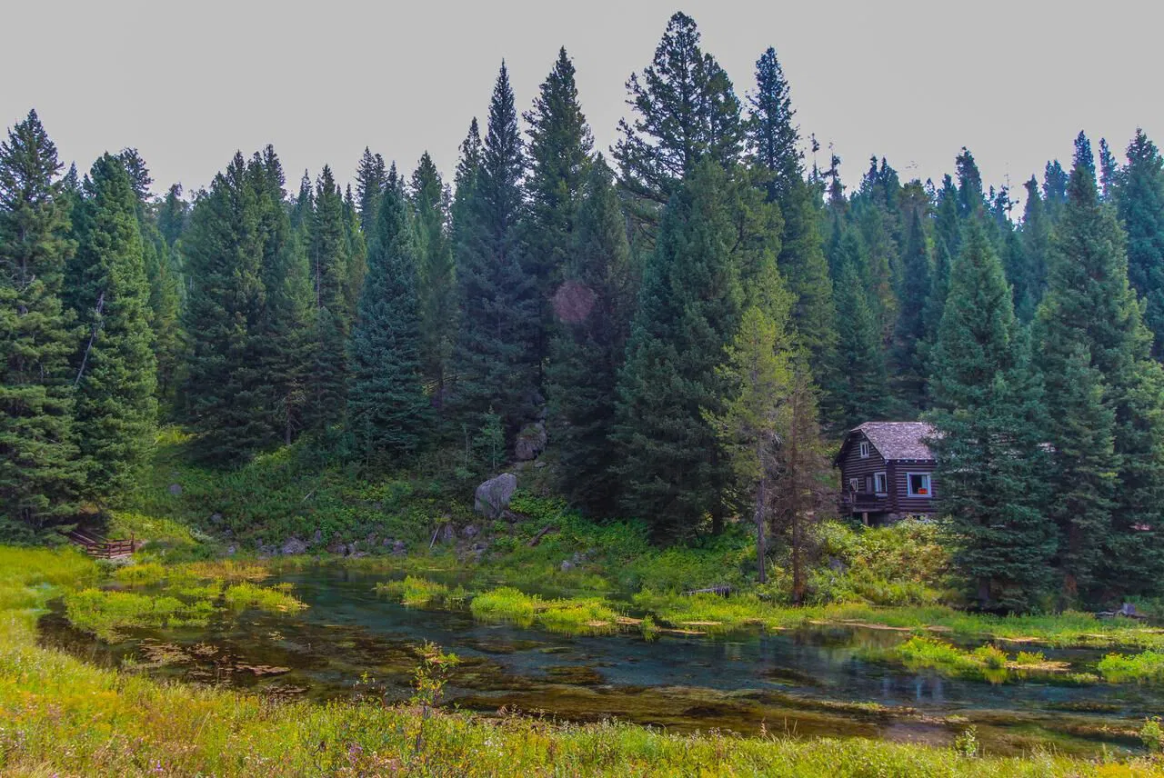 Timbers at Island Park Village Resort Grounds