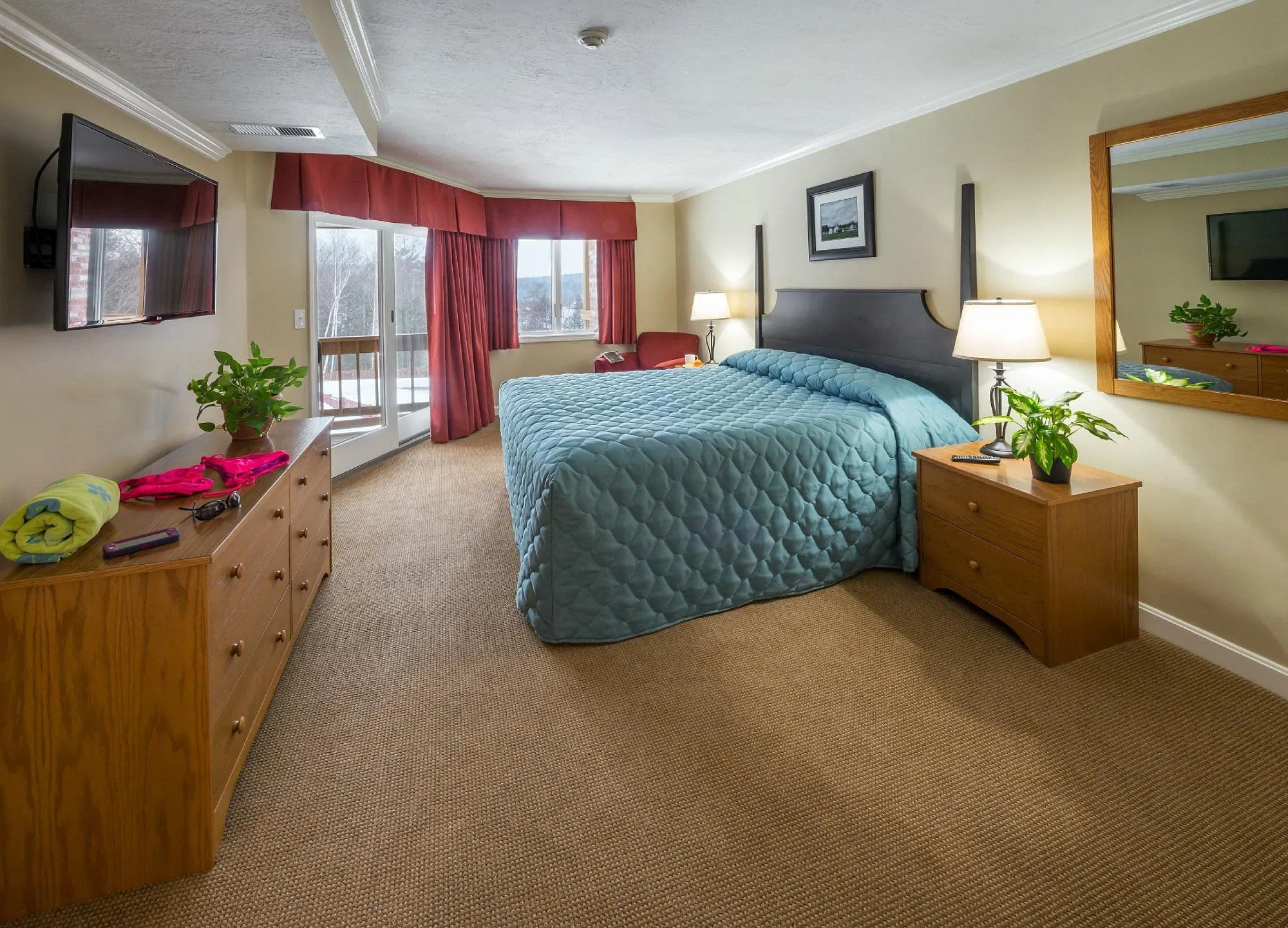 Summit Resort New Hampshire Bedroom