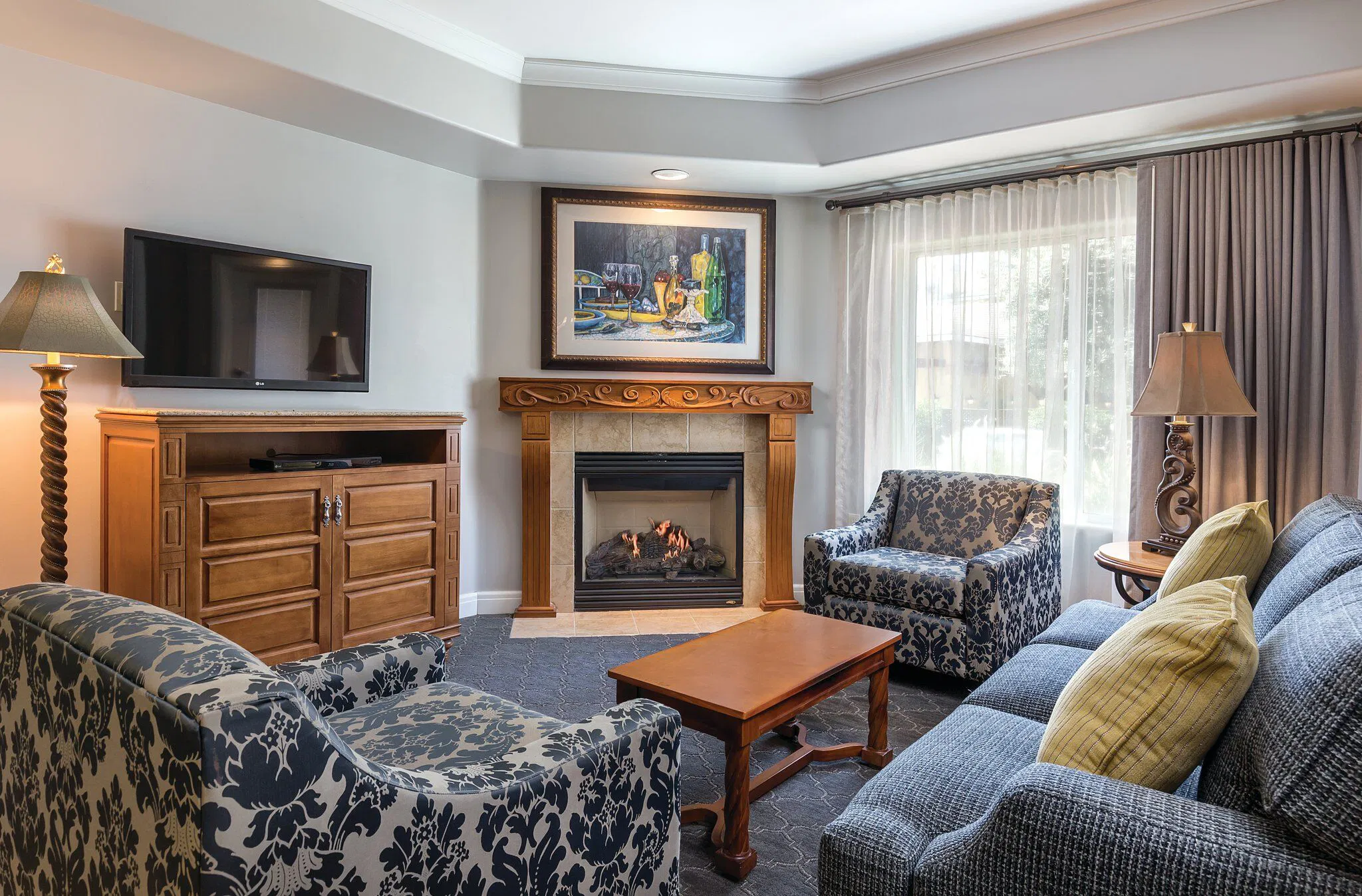 Vino Bello Resort Living Area