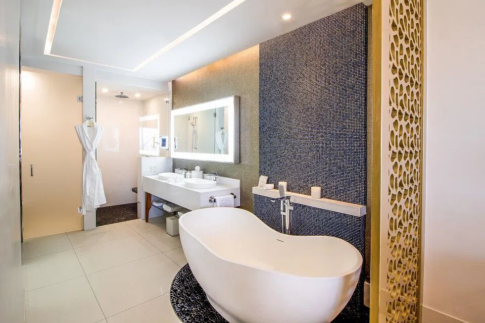 bathroom area