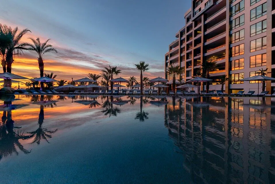 outdoor pool Garza Blanca Los Cabos