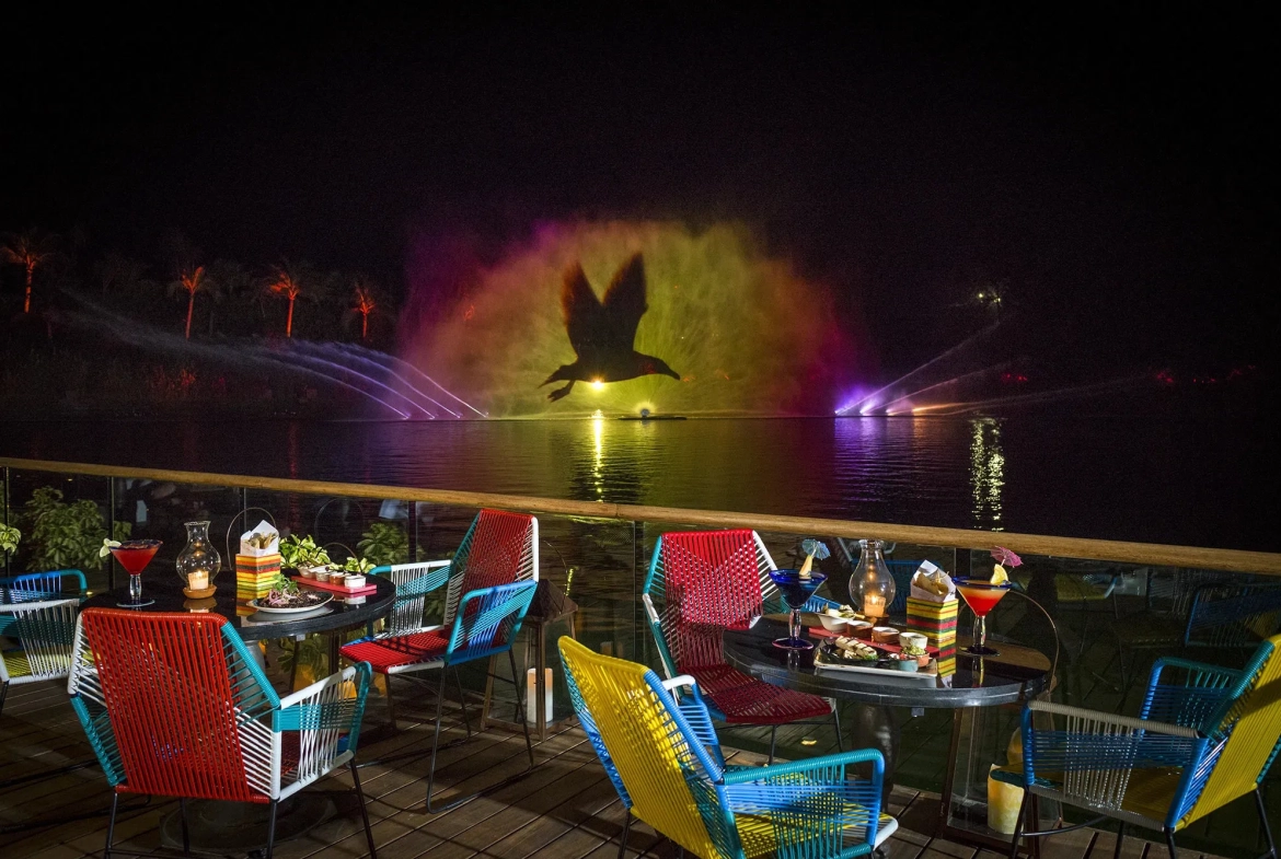 Vidanta Entertainment Collection Nuevo Vallarta: Mayan Palace at Vidanta Nuevo Vallarta Lake Show