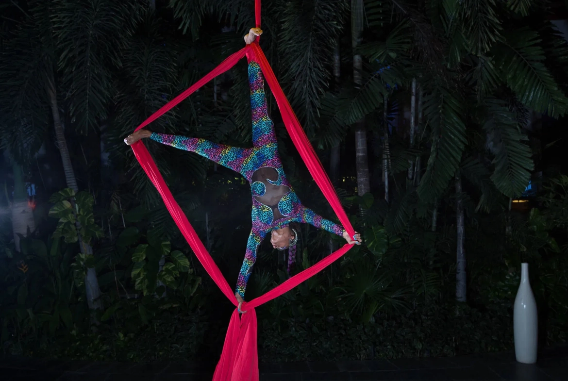 Vidanta Entertainment Collection Nuevo Vallarta: Mayan Palace at Vidanta Nuevo Vallarta Acrobatics