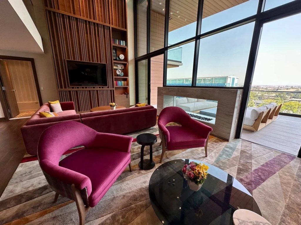 The Villas at Disneyland Hotel Living Area