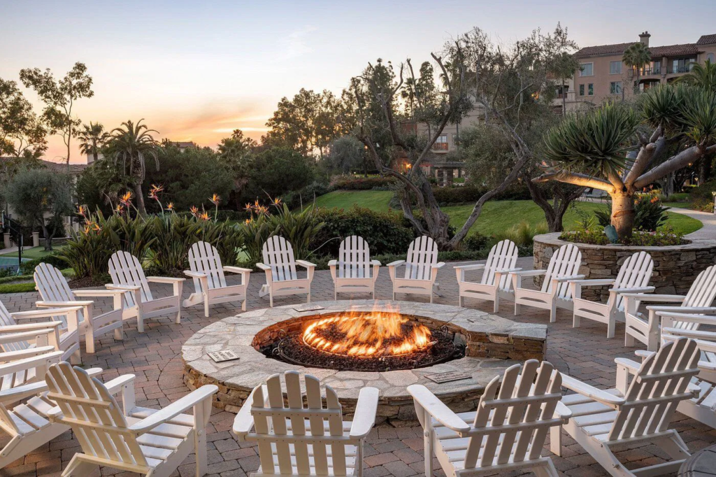 Marriott's Newport Coast Villas Fireplace
