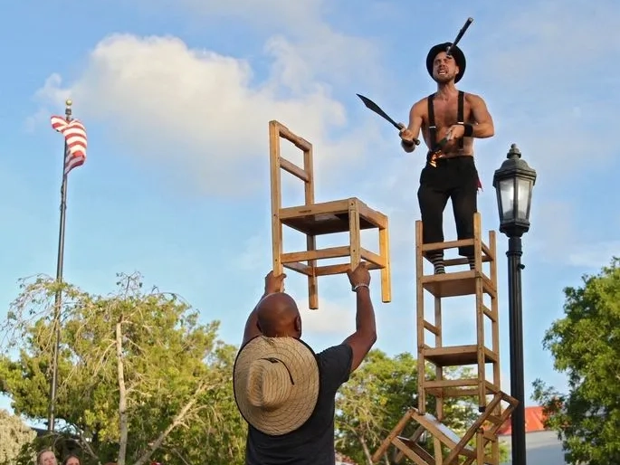 Sunset Celebration at Mallory Square